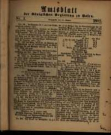 Amtsblatt der K&ouml;niglichen Regierung zu Posen. 1882.01.17 Nro.3