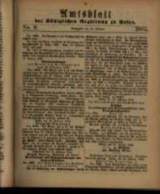Amtsblatt der K&ouml;niglichen Regierung zu Posen. 1882.02.28 Nro.9