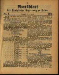 Amtsblatt der K&ouml;niglichen Regierung zu Posen. 1890.01.14 Nro.2