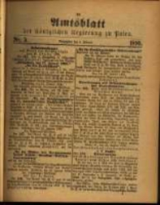 Amtsblatt der K&ouml;niglichen Regierung zu Posen. 1890.02.04 Nro.5