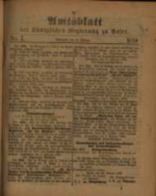 Amtsblatt der K&ouml;niglichen Regierung zu Posen. 1890.02.18 Nro.7
