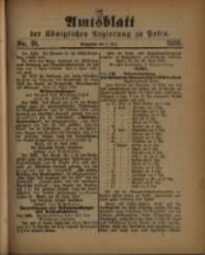 Amtsblatt der K&ouml;niglichen Regierung zu Posen. 1890.05.06 Nro.18