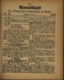 Amtsblatt der Königlichen Regierung zu Posen. 1890.05.13 Nro.19