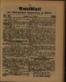 Amtsblatt der K&ouml;niglichen Regierung zu Posen. 1890.12.02 Nro.48