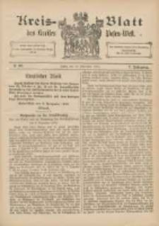 Kreis-Blatt des Kreises Posen-West 1895.11.14 Jg.7 Nr46