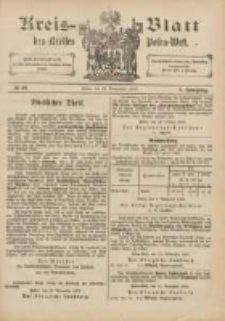 Kreis-Blatt des Kreises Posen-West 1895.11.21 Jg.7 Nr47