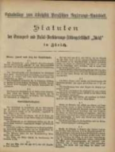 Extrabeilage zum K&ouml;niglich Preu&szlig;ischen Regierung = Amtsblatt