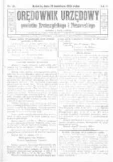 Orędownik Urzędowy Powiat&oacute;w Krotoszyńskiego i Pleszewskiego 1924.04.19 R.51 Nr29