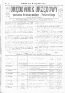 Orędownik Urzędowy Powiat&oacute;w Krotoszyńskiego i Pleszewskiego 1924.05.03 R.51 Nr33