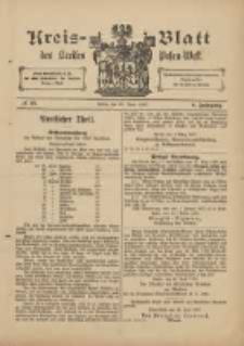 Kreis-Blatt des Kreises Posen-West 1897.06.24 Jg.9 Nr25
