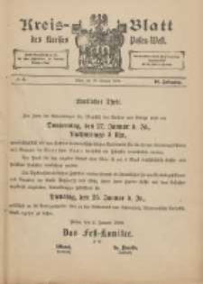 Kreis-Blatt des Kreises Posen-West 1898. 01.20Jg.10 Nr3