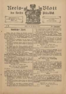 Kreis-Blatt des Kreises Posen-West 1898.02.10 Jg.10 Nr6
