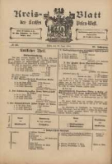 Kreis-Blatt des Kreises Posen-West 1898.06.22 Jg.10 Nr25