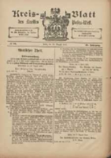 Kreis-Blatt des Kreises Posen-West 1898.08.25 Jg.10 Nr34