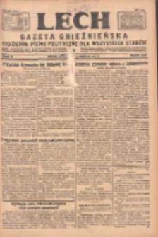 Lech. Gazeta Gnieźnieńska: codzienne pismo polityczne dla wszystkich stanów 1931.04.21 R.32 Nr91