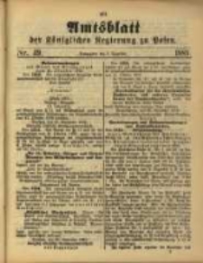Amtsblatt der K&ouml;niglichen Regierung zu Posen. 1889.12.03 Nro.49