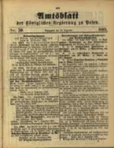 Amtsblatt der K&ouml;niglichen Regierung zu Posen. 1889.12.10 Nro.50