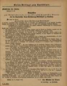 Extra=Beilage zum Amtsblatt