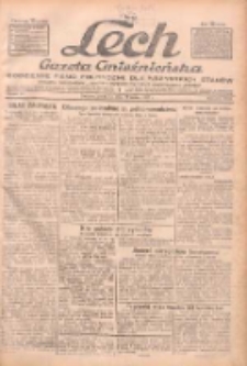 Lech.Gazeta Gnieźnieńska: codzienne pismo polityczne dla wszystkich stanów. Dodatki: tygodniowy "Lechita" i powieściowy oraz dwutygodnik "Leszek" 1932.03.13 R.33 Nr60