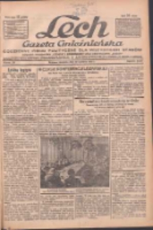 Lech.Gazeta Gnieźnieńska: codzienne pismo polityczne dla wszystkich stan&oacute;w. Dodatki: tygodniowy "Lechita" i powieściowy oraz dwutygodnik "Leszek" 1932.06.19 R.33 Nr139