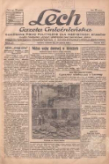 Lech.Gazeta Gnieźnieńska: codzienne pismo polityczne dla wszystkich stan&oacute;w. Dodatki: tygodniowy "Lechita" i powieściowy oraz dwutygodnik "Leszek" 1932.06.26 R.33 Nr145