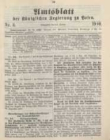Amtsblatt der Königlichen Regierung zu Posen. 1900.01.16 Nro.3