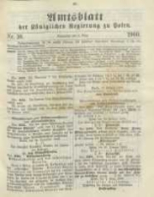 Amtsblatt der K&ouml;niglichen Regierung zu Posen. 1900.03.06 Nro.10