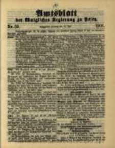 Amtsblatt der Königlichen Regierung zu Posen. 1901.07.23 Nro.30
