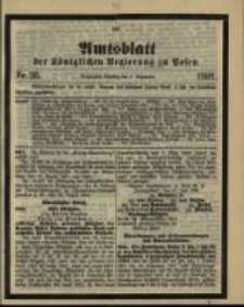 Amtsblatt der Königlichen Regierung zu Posen. 1901.09.03 Nro.36