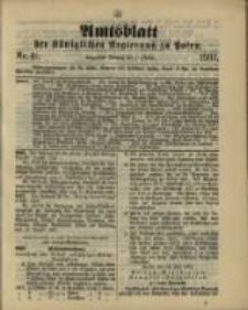 Amtsblatt der K&ouml;niglichen Regierung zu Posen. 1901.10.01 Nro.40