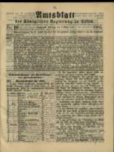 Amtsblatt der K&ouml;niglichen Regierung zu Posen. 1905.03.07 Nro.10