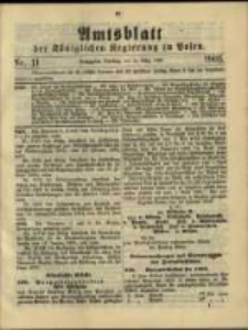 Amtsblatt der Königlichen Regierung zu Posen. 1905.03.14 Nro.11