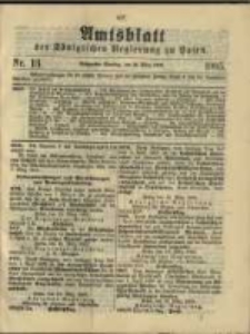 Amtsblatt der K&ouml;niglichen Regierung zu Posen. 1905.03.28 Nro.13