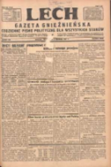 Lech. Gazeta Gnieźnieńska: codzienne pismo polityczne dla wszystkich stan&oacute;w 1931.06.03 R.32 Nr126