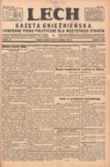 Lech.Gazeta Gnieźnieńska: codzienne pismo polityczne dla wszystkich stanów 1931.06.13 R.32 Nr134