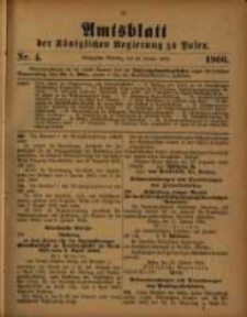 Amtsblatt der Königlichen Regierung zu Posen. 1906.01.23 Nro.4