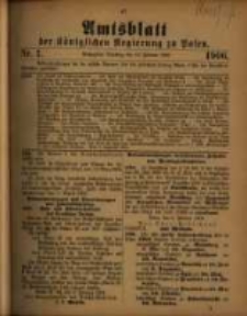 Amtsblatt der K&ouml;niglichen Regierung zu Posen. 1906.02.13 Nro.7