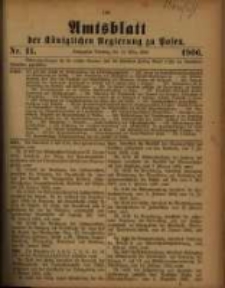 Amtsblatt der Königlichen Regierung zu Posen. 1906.03.13 Nro.11