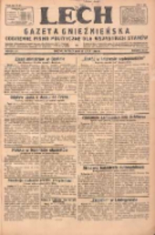 Lech.Gazeta Gnieźnieńska: codzienne pismo polityczne dla wszystkich stan&oacute;w 1931.07.28 R.32 Nr171