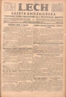 Lech.Gazeta Gnieźnieńska: codzienne pismo polityczne dla wszystkich stan&oacute;w 1931.08.04 R.32 Nr177