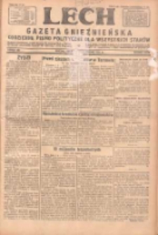 Lech.Gazeta Gnieźnieńska: codzienne pismo polityczne dla wszystkich stan&oacute;w 1931.08.08 R.32 Nr181