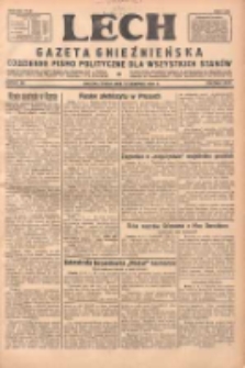 Lech.Gazeta Gnieźnieńska: codzienne pismo polityczne dla wszystkich stan&oacute;w 1931.08.12 R.32 Nr184