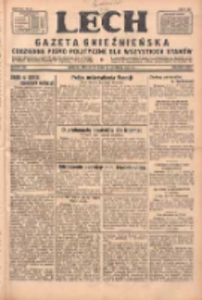 Lech.Gazeta Gnieźnieńska: codzienne pismo polityczne dla wszystkich stan&oacute;w 1931.08.20 R.32 Nr190