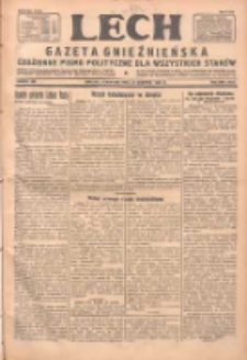 Lech.Gazeta Gnieźnieńska: codzienne pismo polityczne dla wszystkich stan&oacute;w 1931.08.27 R.32 Nr196