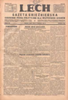 Lech.Gazeta Gnieźnieńska: codzienne pismo polityczne dla wszystkich stan&oacute;w 1931.09.11 R.32 Nr209