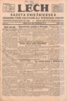 Lech.Gazeta Gnieźnieńska: codzienne pismo polityczne dla wszystkich stanów 1931.10.07 R.32 Nr231