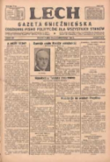 Lech.Gazeta Gnieźnieńska: codzienne pismo polityczne dla wszystkich stanów 1931.10.09 R.32 Nr232