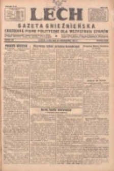 Lech.Gazeta Gnieźnieńska: codzienne pismo polityczne dla wszystkich stan&oacute;w 1931.10.28 R.32 Nr249