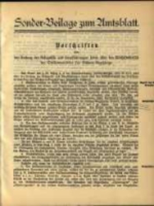 Sonder - Beilage zum Amtsblatt