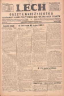 Lech.Gazeta Gnieźnieńska: codzienne pismo polityczne dla wszystkich stan&oacute;w. Dodatki: tygodniowy "Lechita" i powieściowy oraz dwutygodnik "Leszek" 1931.11.28 R.32 Nr276